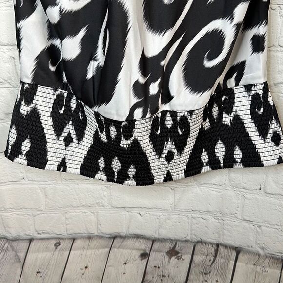 White House Black Market Beauty Star Cowl Sleeveless Blouse size small NEW - Picture 6 of 8